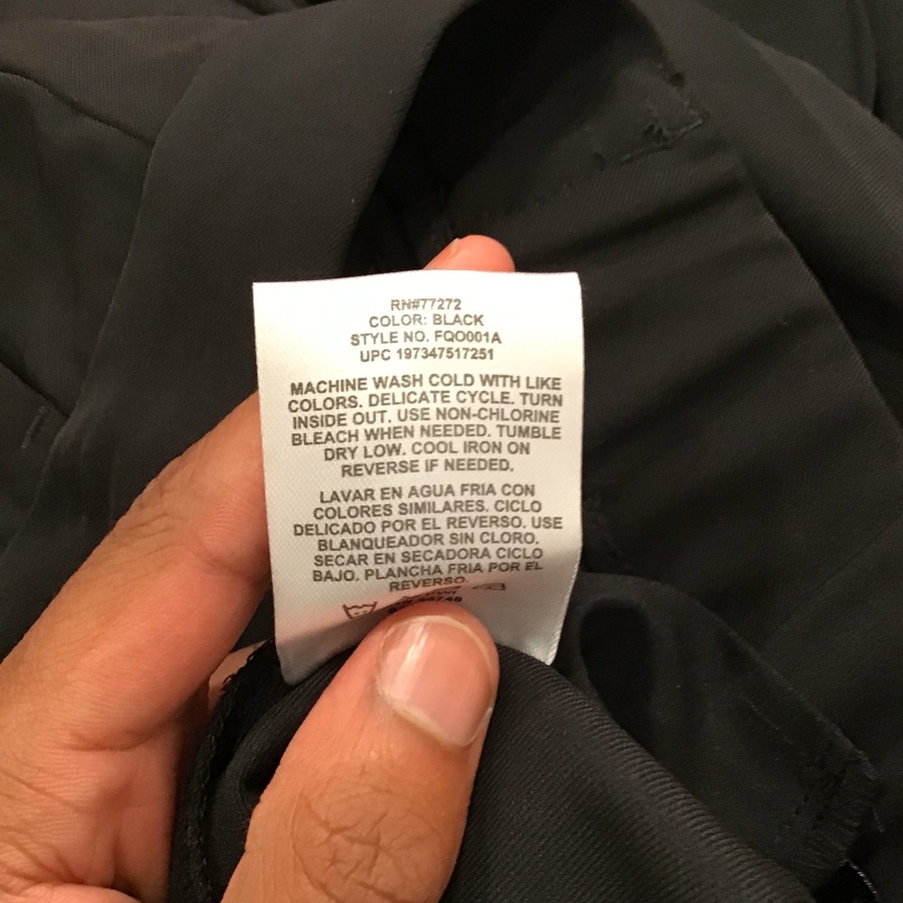 French Connection Pleated Trousers Women Med Black NWT High Waist Office Corp - Picture 14 of 15